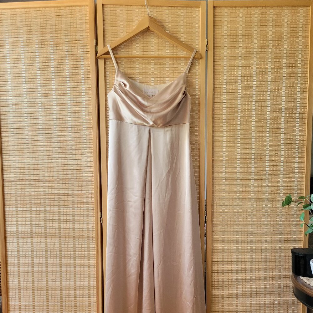 Revelry Nadia Satin Dress